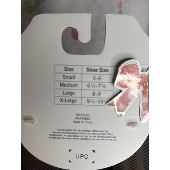 True Religion LEOPARD Slippers with Rhinestone Horseshoe, M 6.5/7.5 - Picture 5 of 5